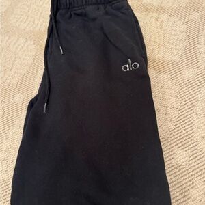 ALO Yoga womens black sweat pants